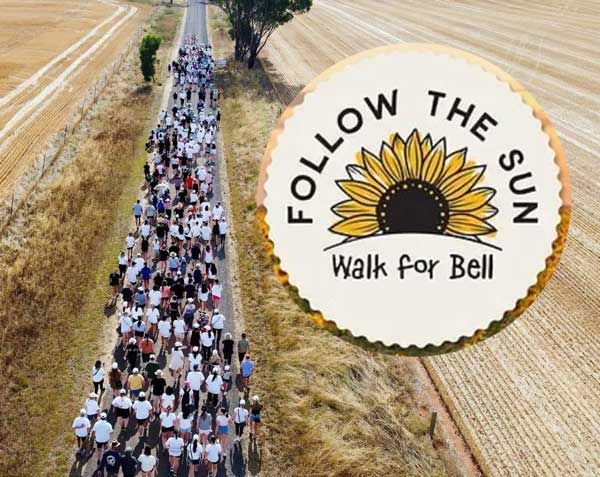 Walk for bell - follow the sun